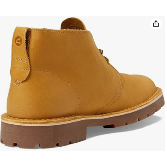 Clarks - New (No Box Top), Overdale Mid, Wheat, Size 8.5